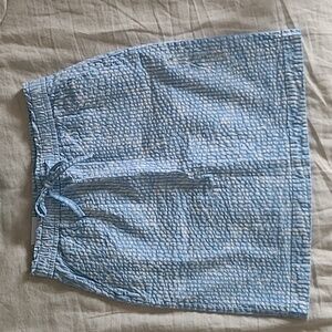 Tommy Hilfiger seersucker summer skirt